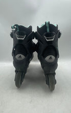 Load image into Gallery viewer, Rollerblade Womens Zetrablade Black Blue Hook And Loop Inline Skates Size 9