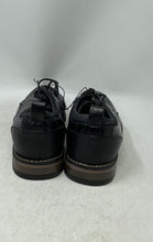 Load image into Gallery viewer, Perry Ellis Mens Pacino Black Leather Lace-Up Derby Dress Shoes Size 11W