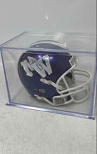 Load image into Gallery viewer, Riddell Purple White Northwestern University Wildcats Speed Mini Football Helmet