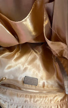 Load image into Gallery viewer, Sabina New York Womens Light Brown Genuine Leather Zipper Pockets Shoulder Bag