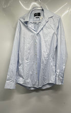 Load image into Gallery viewer, Hugo Boss Mens Light Blue Cotton Long Sleeve Slim Fit Dress Shirt Size S 38 15