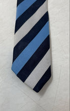 Load image into Gallery viewer, Italian Style Mens Multicolor Striped Adjustable Pointed Tie One Size
