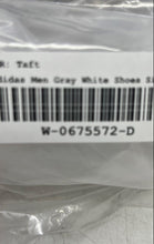 Load image into Gallery viewer, Adidas Mens Grand Court Gray White Low Top Lace-Up Sneaker Shoes Size 11
