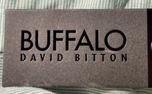 Load image into Gallery viewer, Buffalo David Bitton Mens Green Striped Long Sleeve Button-Up Shirt Sz L w/ Tag