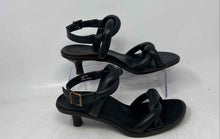 Load image into Gallery viewer, Vionic Womens Angelica Black Leather Buckle Ankle Strap Heels Size 7.5M