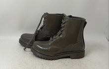 Load image into Gallery viewer, DKNY Womens Tilly Green Round Toe Lace-Up Ankle Rain Boots Size 7 M
