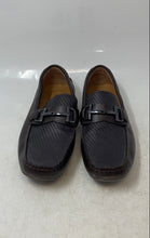 Load image into Gallery viewer, Alfani Mens 42101 Dark Brown Leather Horsebit Slip-On Loafers Shoes Size 9M