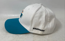 Load image into Gallery viewer, NFL Mens White Green Cotton Miami Dolphins Football Adjustable Snapback Cap