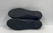 Load image into Gallery viewer, Authentic Tory Burch Womens Reva Black Leather Round Toe Ballet Flats Size 6.5M