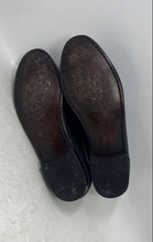 Load image into Gallery viewer, Giovanni Mens Black Leather Slip-On Round Toe Tassel Loafer Shoes Size 13D