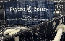 Load image into Gallery viewer, Psycho Bunny Boys Black Logo Print Drawstring Swim Trunk Shorts Size XS 5-6