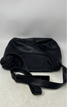 Load image into Gallery viewer, Maxx Womens Black Leather Outer Pockets Adjustable Strap Zipper Crossbody Bag