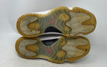 Load image into Gallery viewer, Nike Mens Air Jordan 11 Retro White Beige Red Sneakers Shoes Size 11.5