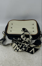 Load image into Gallery viewer, Parchita Womens Bandolera Nuba White Black Faux Leather Studded Crossbody Bag