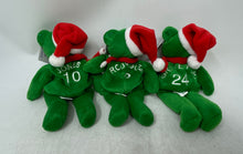 Load image into Gallery viewer, Set Of 6 Pcs Salvino's Bamm Beano's Christmas Bears 1998 Plush Toys With Tags