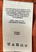 Load image into Gallery viewer, Columbia Mens Dark Orange Cotton Long Sleeve Collared Button-Up Shirt Size XL
