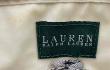 Load image into Gallery viewer, Authentic Lauren Ralph Lauren Womens Gray Monogram Print Zipper Cosmetic Bag