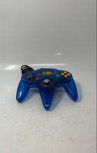 Load image into Gallery viewer, Mad Catz Nintendo 64 Blue Wired Video Game Controller Not Tested