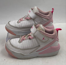 Load image into Gallery viewer, Authentic Nike Kids Air Jordan Max Aura 5 White Light Pink Sneakers Shoes Sz 12C
