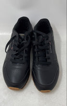 Load image into Gallery viewer, Reebok Unisex Kids Classic GZ6093 Black Leather Lace-Up Sneaker Shoes Size 5.5
