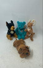 Load image into Gallery viewer, Lot Of 4 Pcs Vintage Ty Mix Variety Beanie Babies Plush Toy Collectible