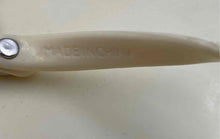 Load image into Gallery viewer, Authentic Tory Burch Womens Mini Miller Ivory Jelly Slip-On Thong Sandals Sz 9 M