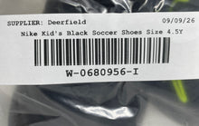 Load image into Gallery viewer, Nike Kids Tiempo Legend 10 Club MG DV4352-001 Black Soccer Cleats Size 4.5Y