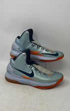Load image into Gallery viewer, Nike Mens KD 5 Aqua Navy Orange Basketball Shoes Size 11.5 No Insole No Laces