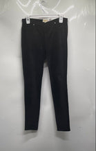Load image into Gallery viewer, Michael Kors Womens Black Flat Front Skinny Leg Ankle Pants Size P/M