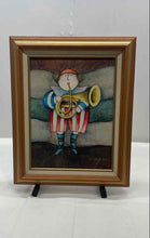 Load image into Gallery viewer, Home Decorative Wall Hanging Framed Puffy Face Musician Art Painting