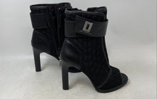 Load image into Gallery viewer, Karl Lagerfeld Womens Britney Black Block Heel Ankle Booties Size 6 1/2M
