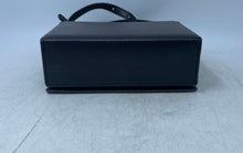 Load image into Gallery viewer, Zara Womens Black Leather Structured Top Handle Crossbody Purse