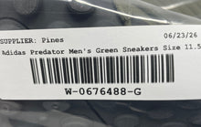 Load image into Gallery viewer, Adidas Mens Predator 19.4 TF EF8212 Green Lace-Up Sneakers Shoes Size 11.5