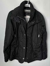 Load image into Gallery viewer, Metropolis Womens Black Long Sleeve Pockets Full-Zip Winter Jacket Size 8