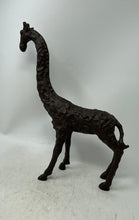 Load image into Gallery viewer, Brown Giraffe Cast Iron Decorative Sculpture Collectible Figurine