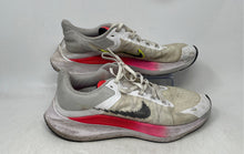 Load image into Gallery viewer, Nike Mens Air Zoom Winflo 8 White Red Low Top Lace-Up Sneaker Shoes Size 12
