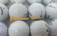 Load image into Gallery viewer, Set Of 12 Pcs Callaway White Standard Pattern Recycled Golf Balls Pack