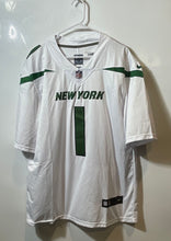 Load image into Gallery viewer, Nike Mens White Green New York Jets Ahmad Sauce Gardner 1 NFL Jersey Size M