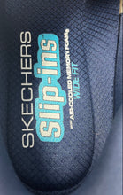 Load image into Gallery viewer, Skechers Mens Contour Foam Cozy Fit 232619W White Blue Sneaker Shoes Size 9.5