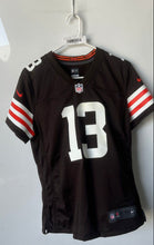 Load image into Gallery viewer, Nike Womens Brown Orange Cleveland Browns Odell Beckham Jr. #13 NFL Jersey Sz M