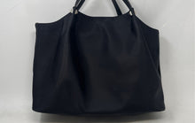 Load image into Gallery viewer, Guess Womens Black Double Handle Inner Pocket Magnetic Snap Lined Tote Bag