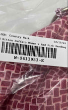 Load image into Gallery viewer, David Bitton Buffalo Womens Red Pink Printed Chain Strap Shoulder Handbag