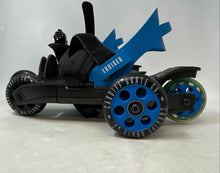 Load image into Gallery viewer, Cardiff Skate Co. Unisex Cruiser Blue Black Adjustable 4-Wheel Skates Size S