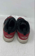 Load image into Gallery viewer, Nike Kids Air Jordan 1 Retro Low OG Black Red Lace-Up Sneaker Shoes Size 1Y