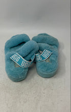 Load image into Gallery viewer, UGG Womens Oh Yeah Light Blue Open Toe Flat Slide Slipper Size 7