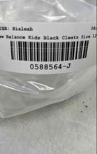 Load image into Gallery viewer, New Balance Boys 4040 V7 J4040BK7 Black Lace-Up Baseball Cleats Size 12.5 M