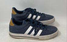 Load image into Gallery viewer, Adidas Mens Daily 3.0 Blue White Brown Lace-Up Sneakers Shoes Size 9.5