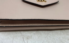 Load image into Gallery viewer, Michael Kors Womens Nude Leather Card Holder Small Convertible Crossbody Bag