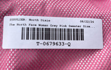 Load image into Gallery viewer, The North Face Girls Gray Pink Long Sleeve Hooded Windbreaker Jacket Sz L 14/16