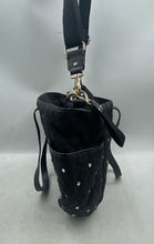 Load image into Gallery viewer, Rebecca Minkoff Womens Marissa Black Inner Pockets Detachable Strap Shoulder Bag